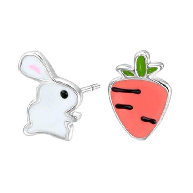 BOUCLES D'OREILLES LAPIN - Le Petit Fermier