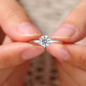 Bague marguerite diamant - Le Petit Fermier