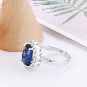 Bague marguerite saphir - Le Petit Fermier