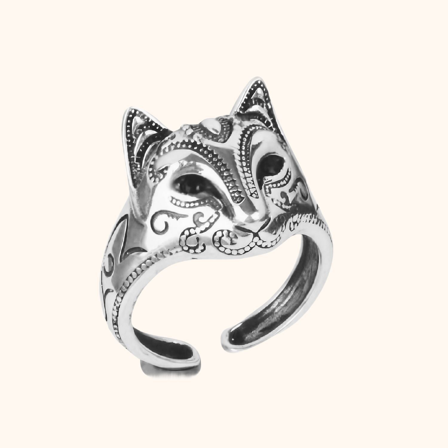 Bague masque de Kitsune