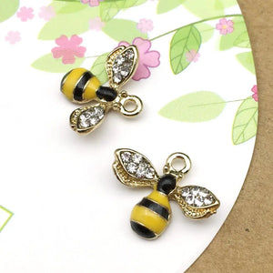 Pendentif abeille (lot de 10) - Le Petit Fermier