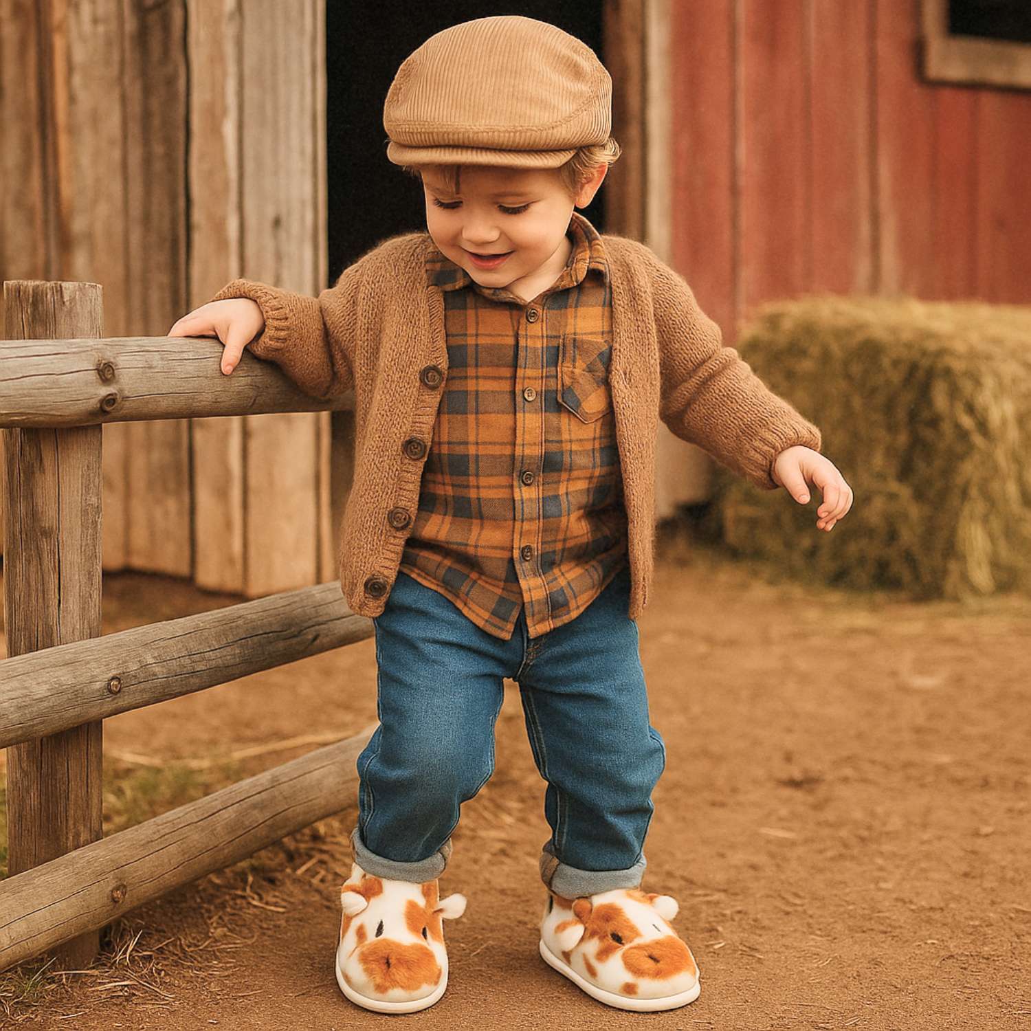 Chaussons vaches CARAMOUU