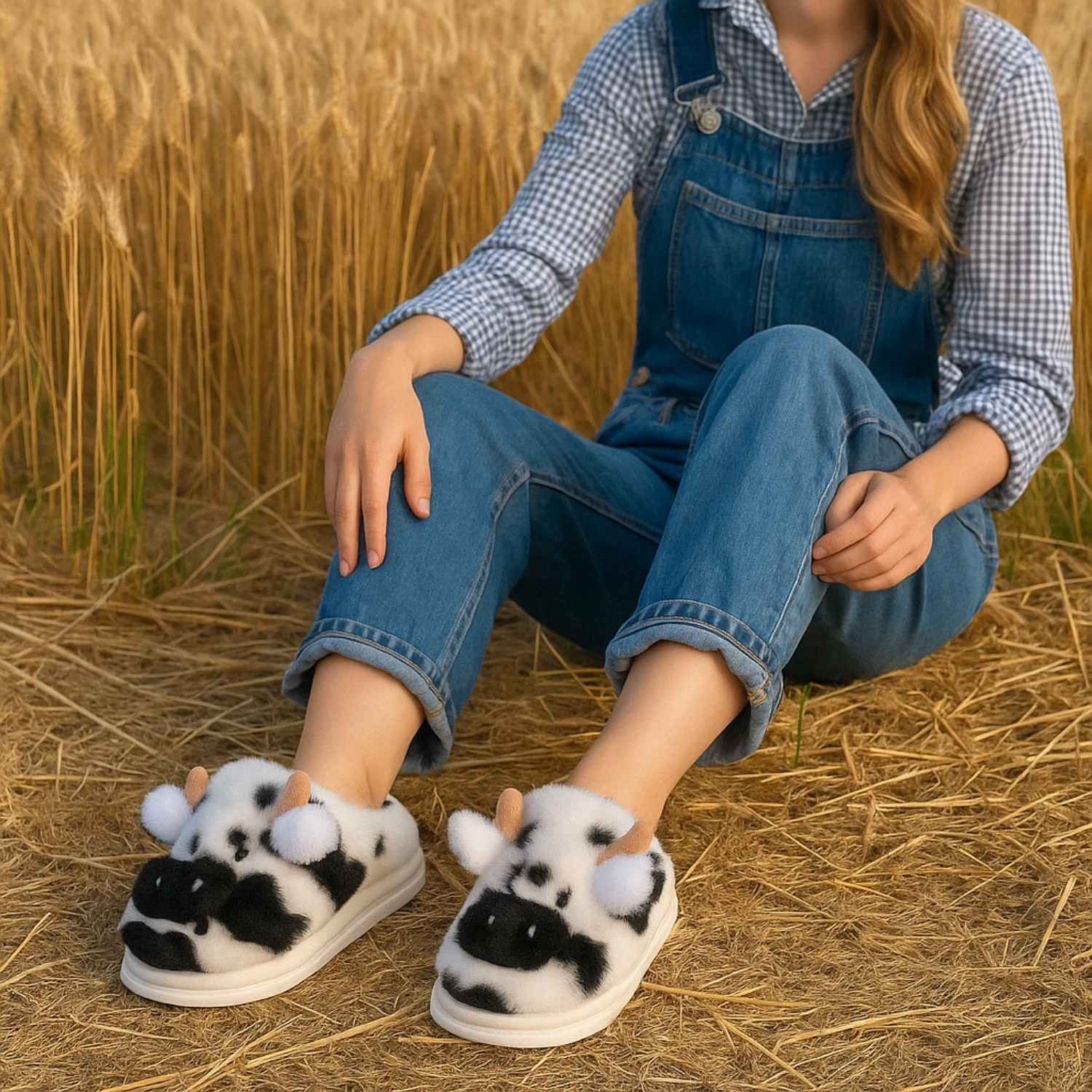 Chaussons vaches MOUUCHA