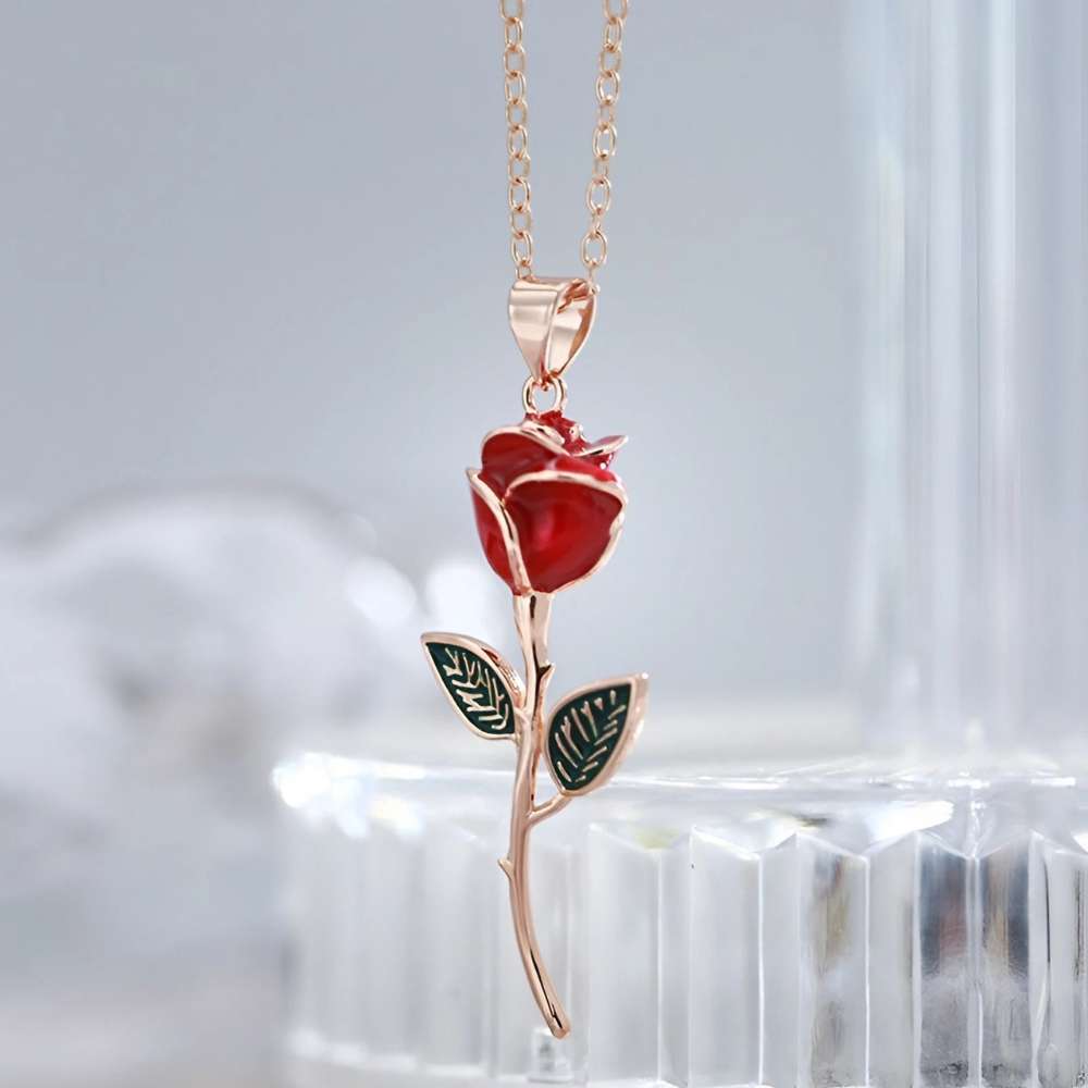 Collier rose