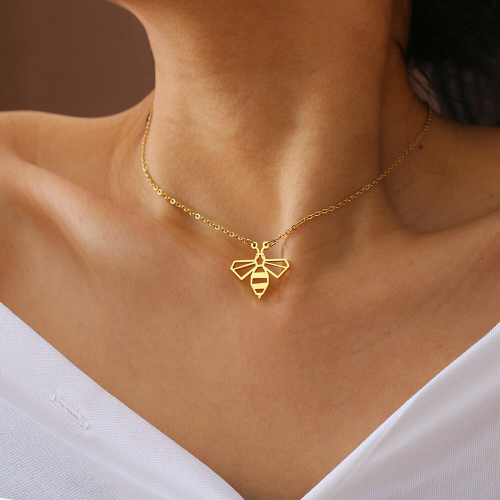 Collier abeille - Le Petit Fermier