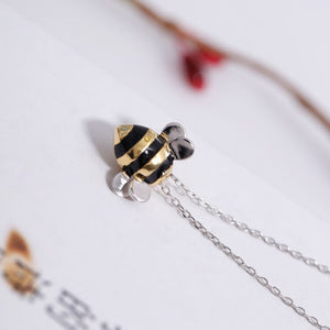Collier abeille or - Le Petit Fermier