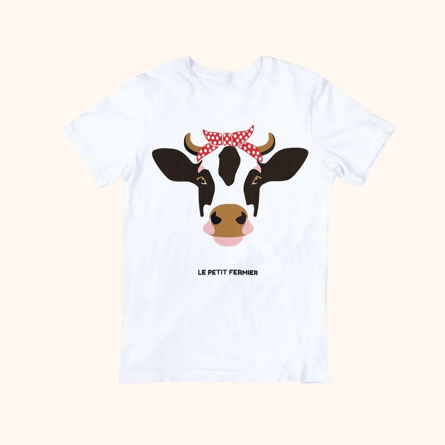 T-shirt vachette bandana