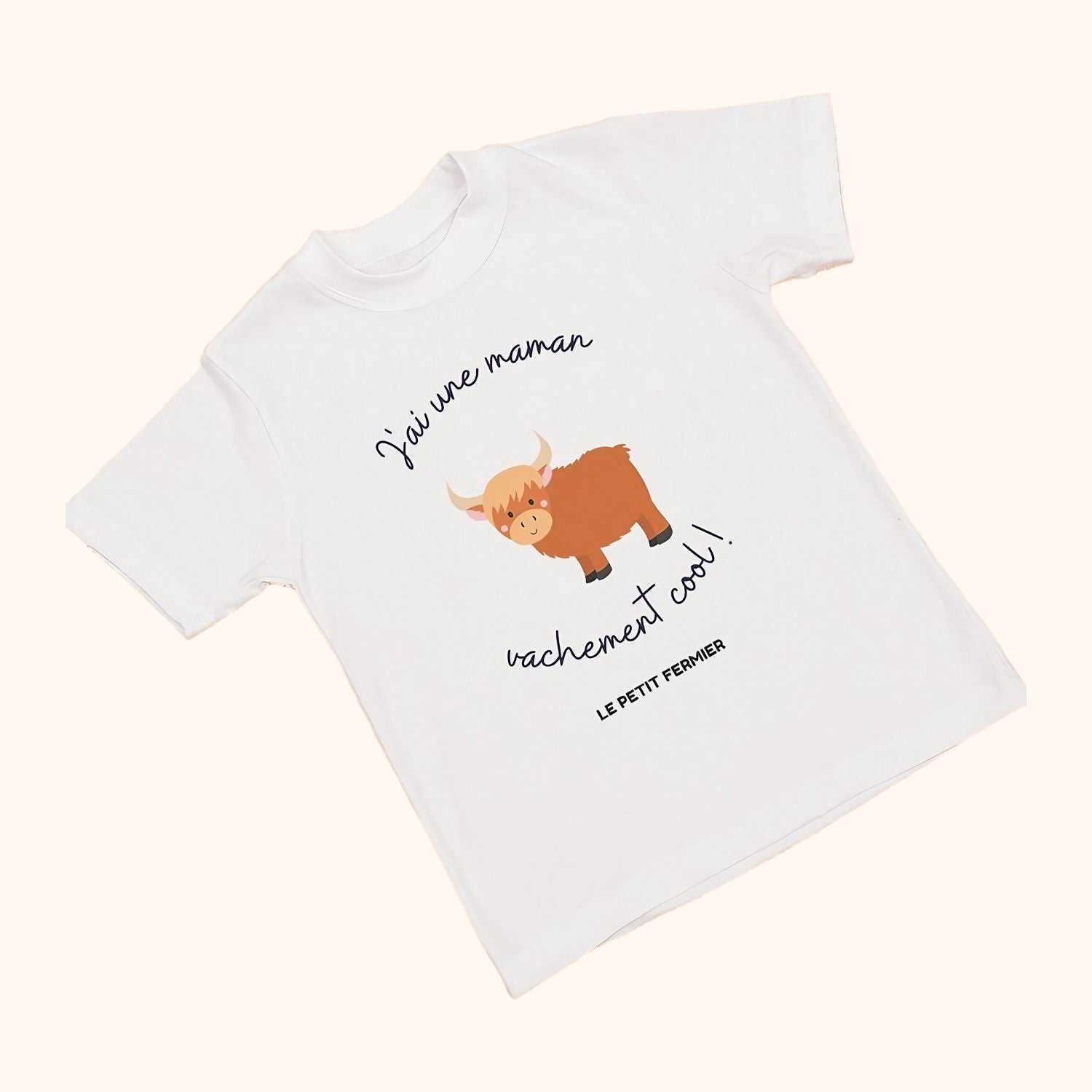 T-shirt J'ai une maman vachement cool