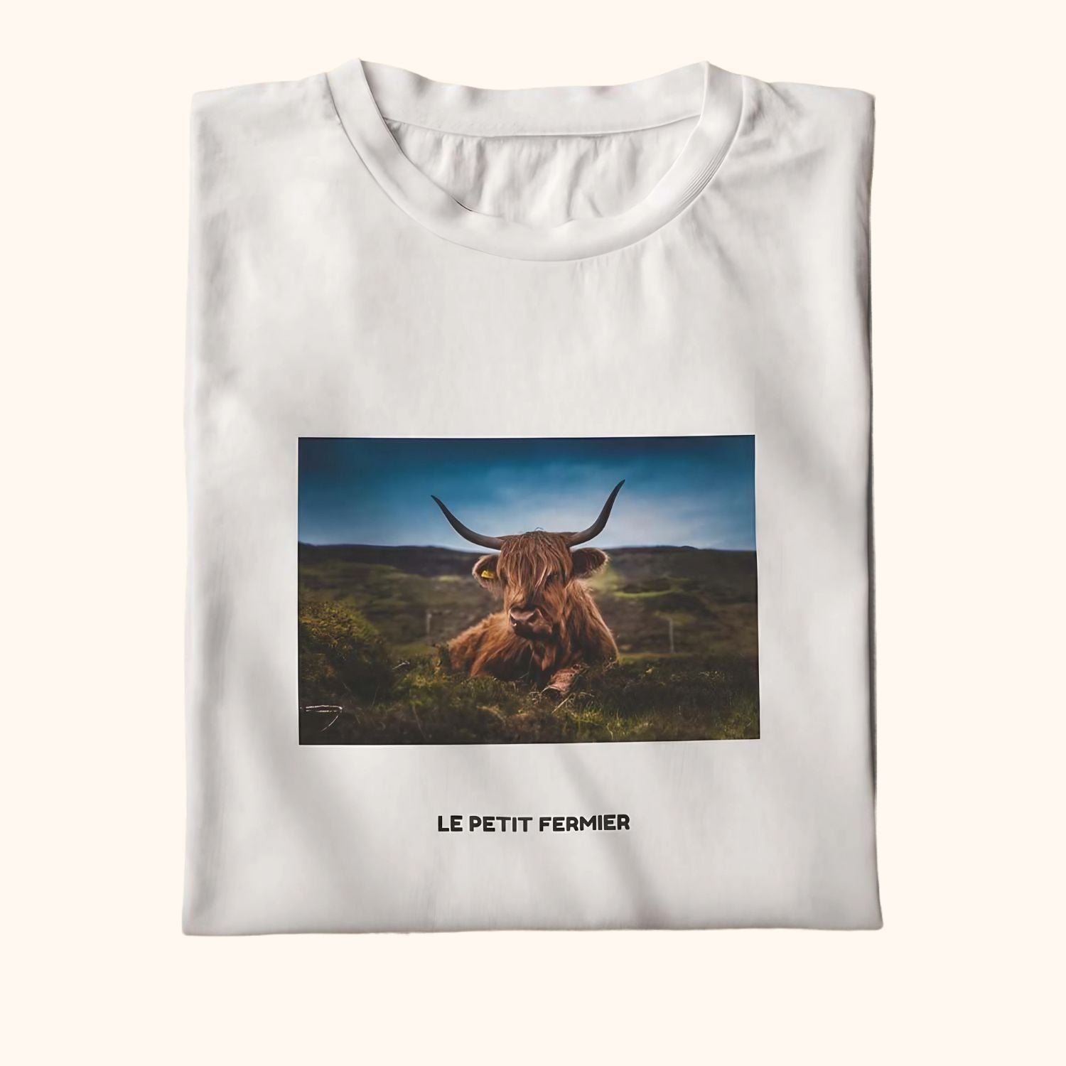 T-shirt vache Highland