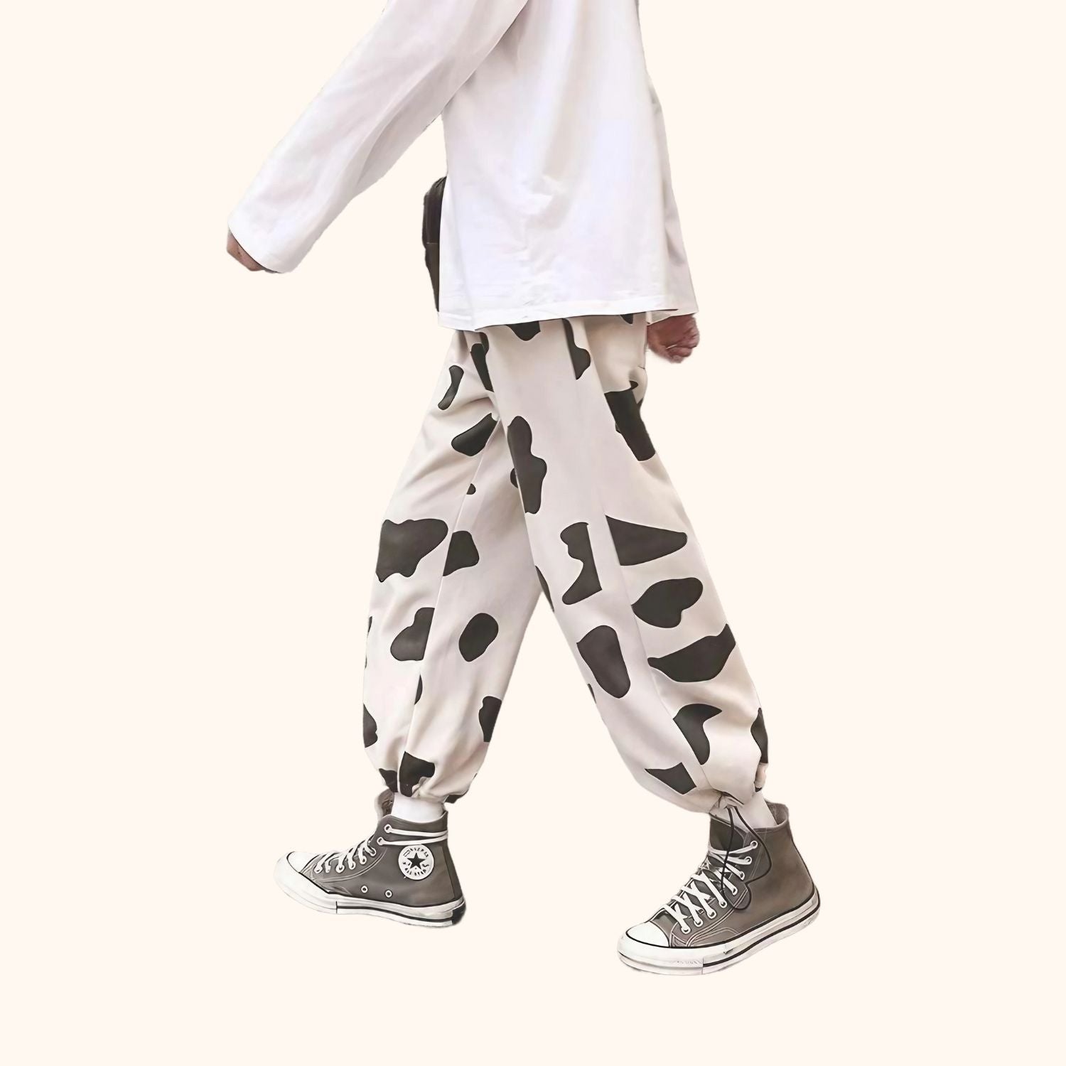 Pantalon imprimé vache AGRICOUTURE