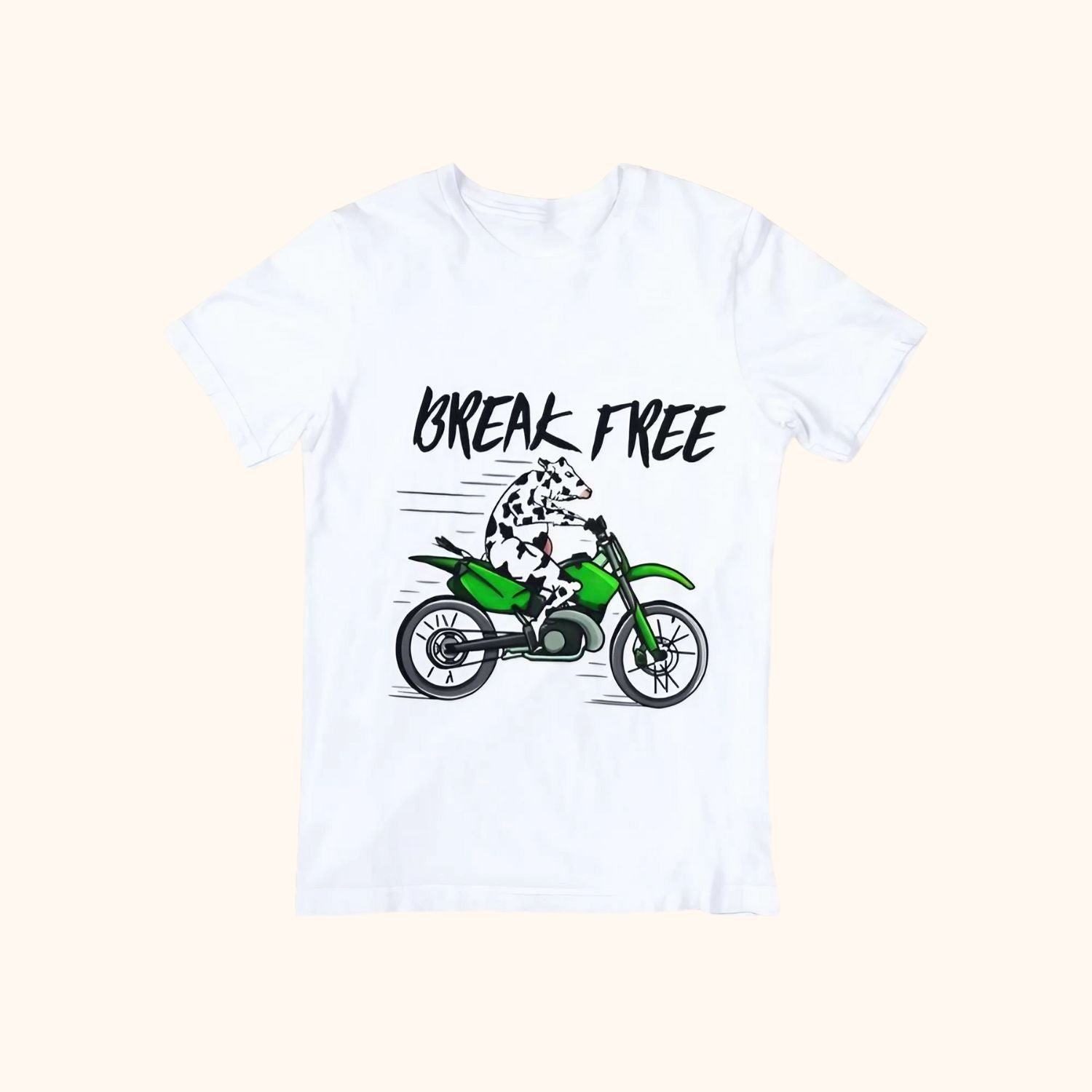T-shirt vache Break Free
