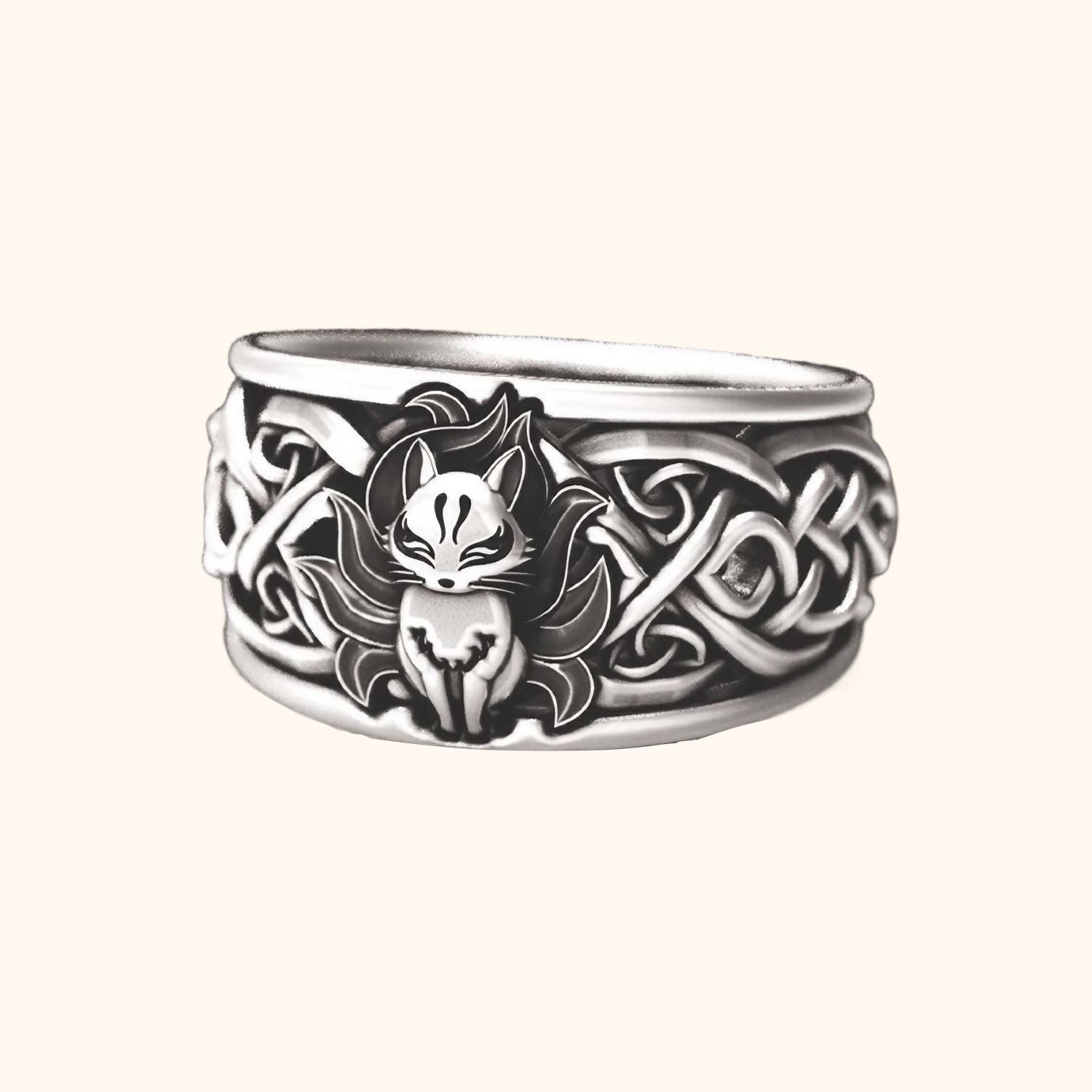 Bague renard antique