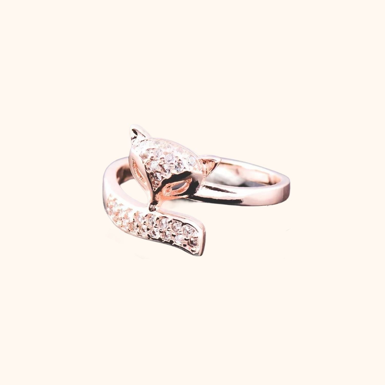 Bague renard femme