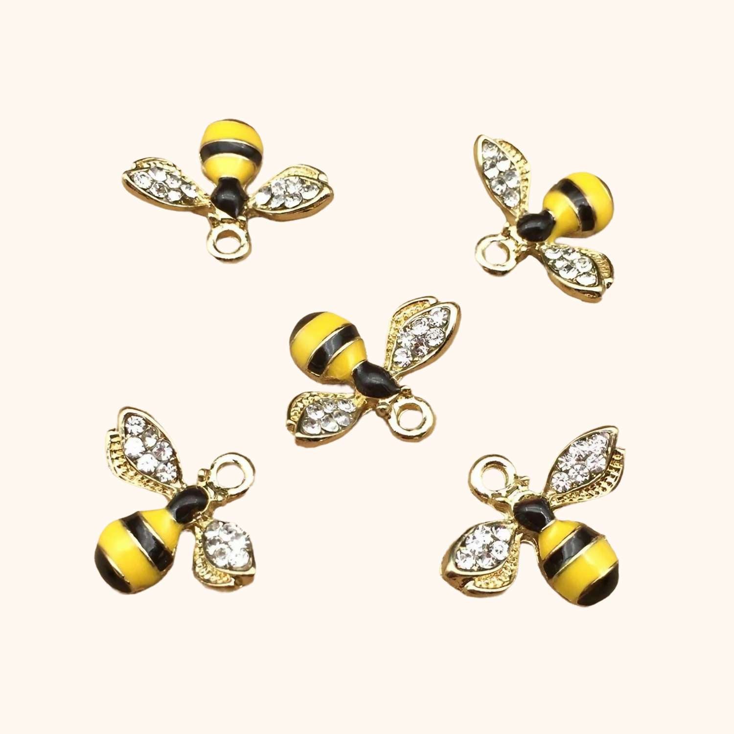 Pendentif abeille (lot de 10)