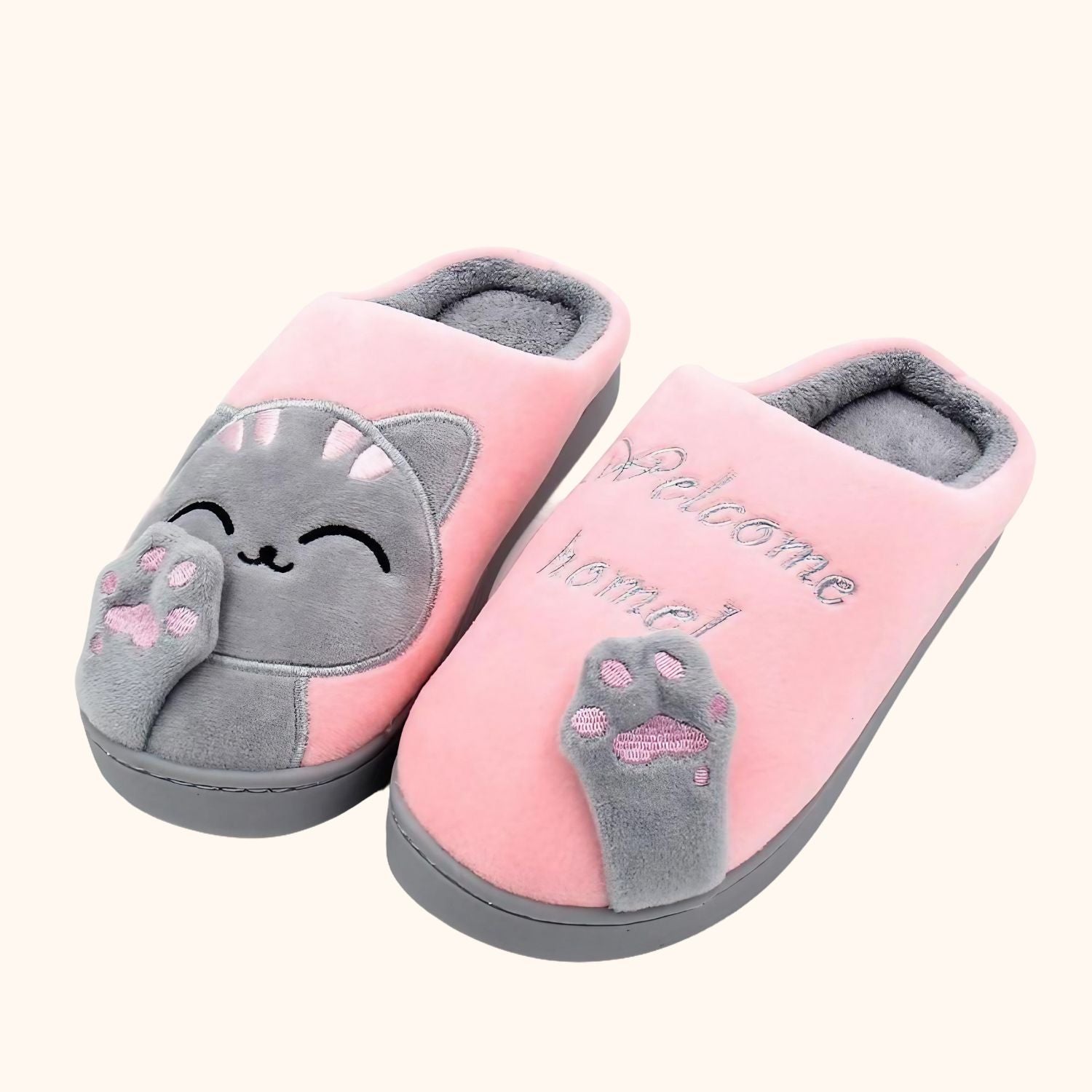 Chaussons pattes de chat