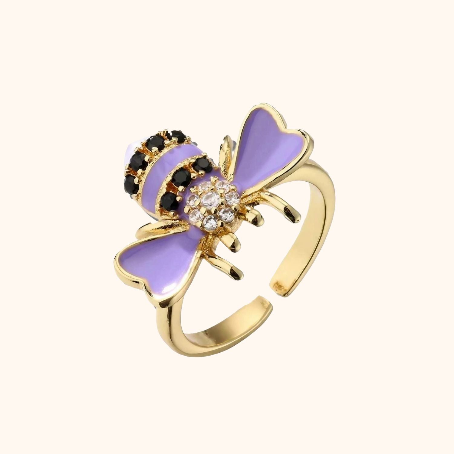 Bague l'abeille d'or