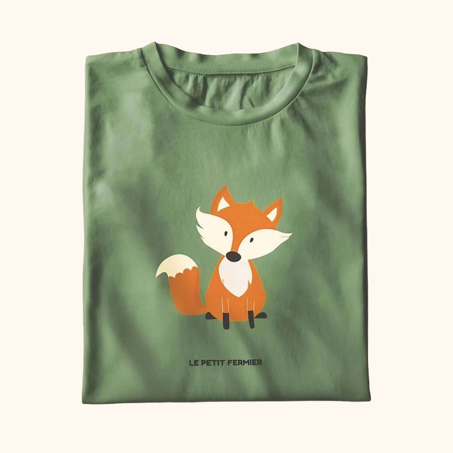 T-shirt femme renard roux