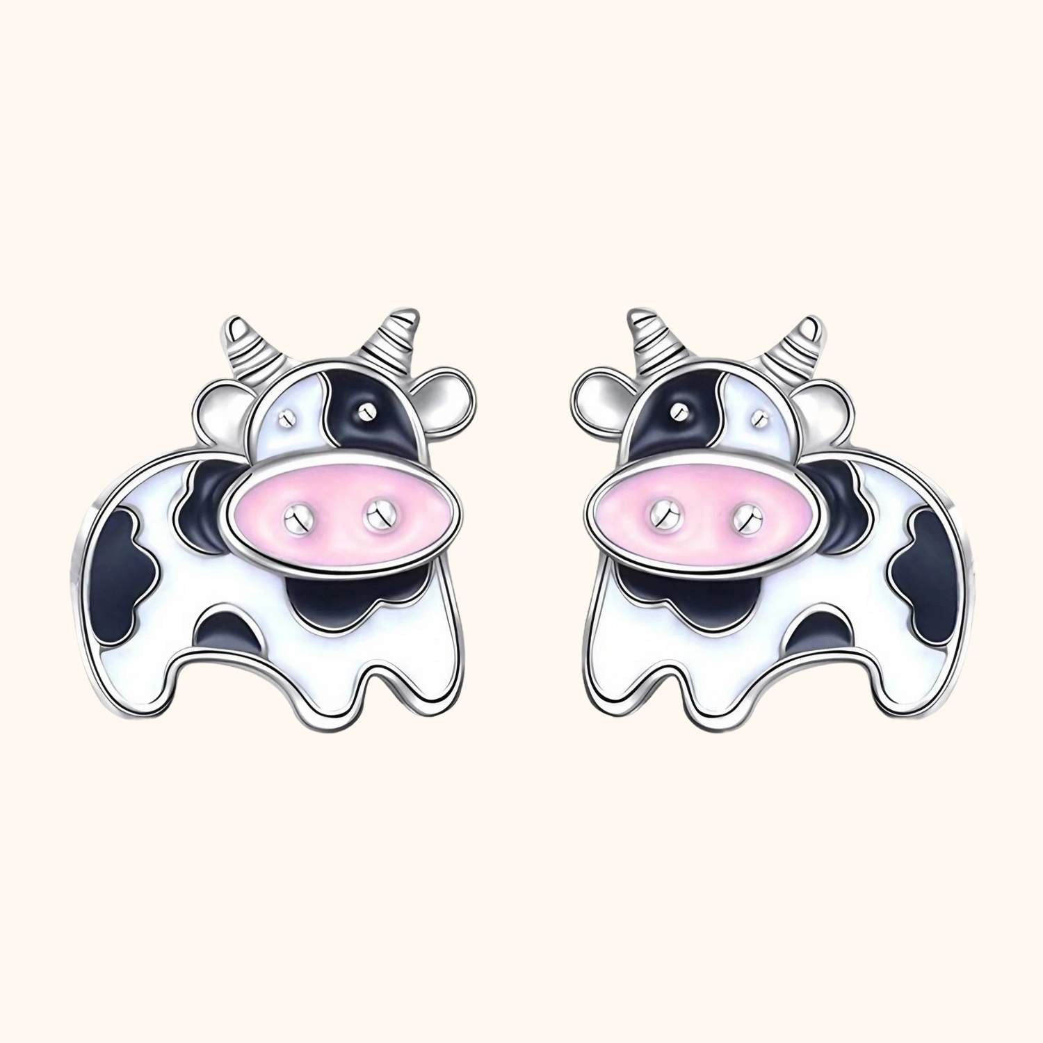 Boucle d'oreille les petites vaches