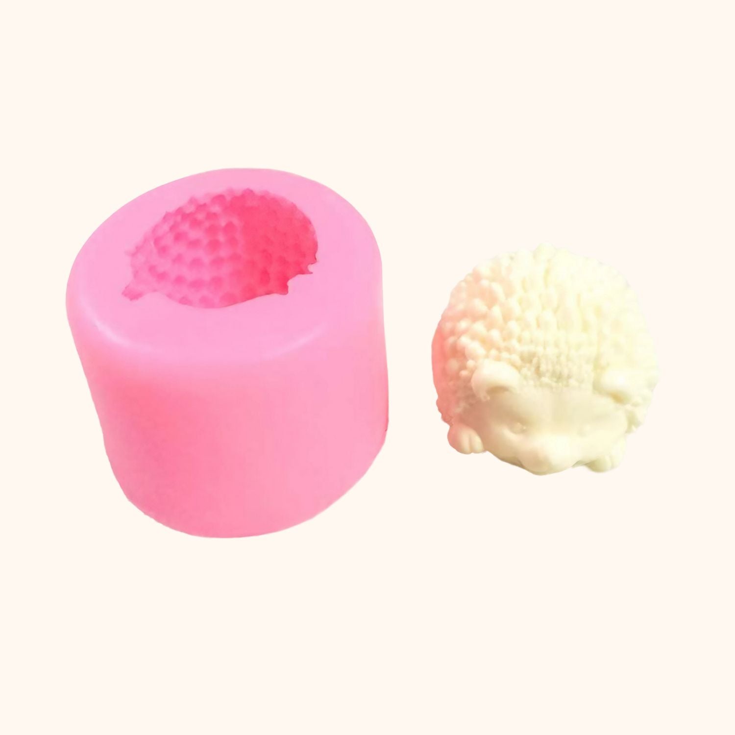 Moule en silicone en forme de hérisson