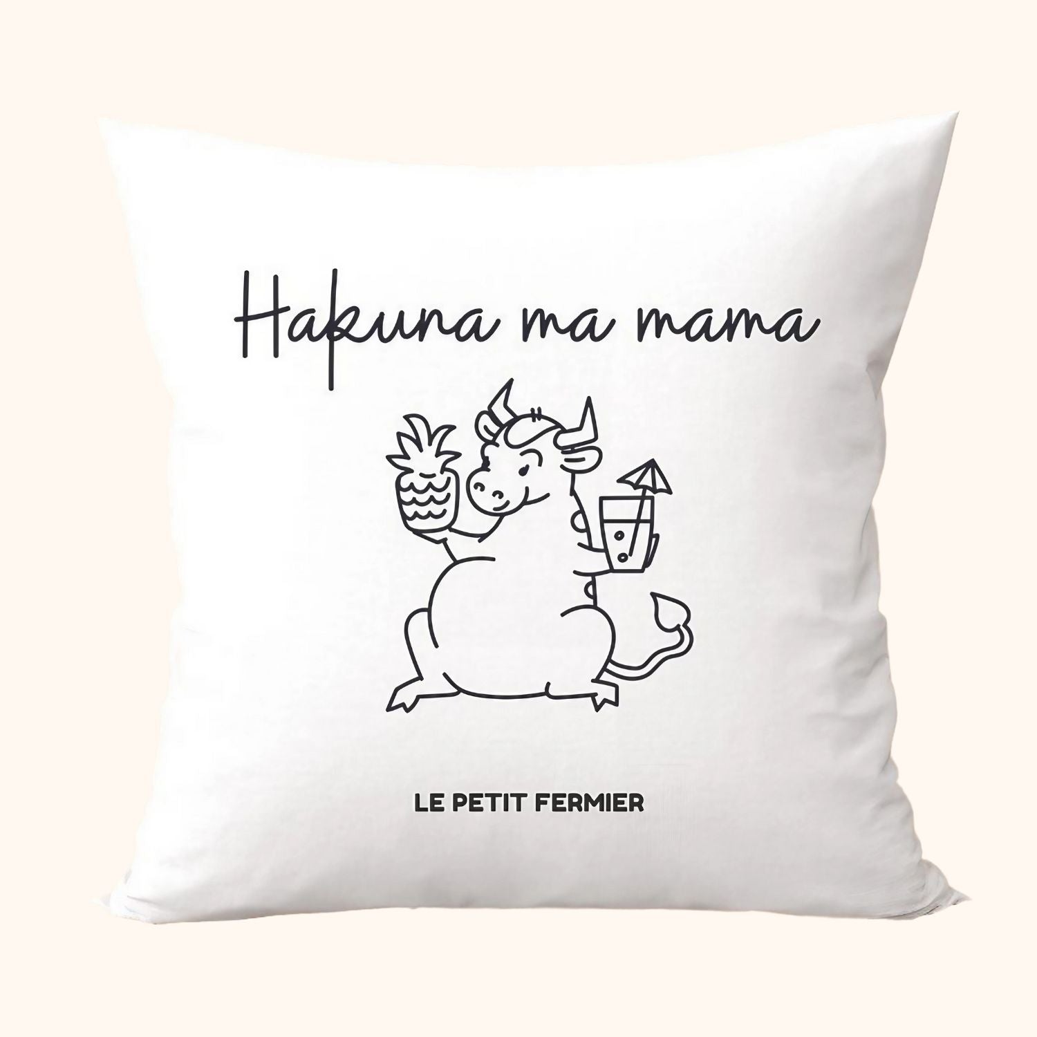 Housse de coussin Hakuna ma Mama