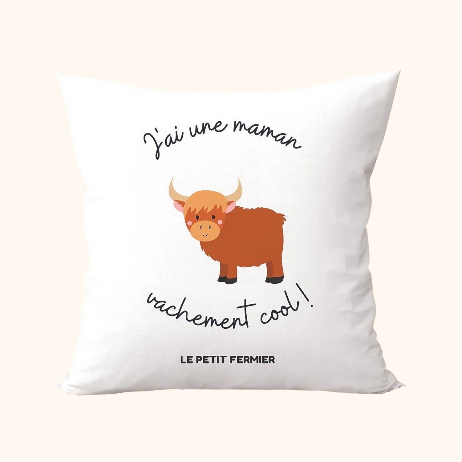 Housse de coussin Maman vachement cool