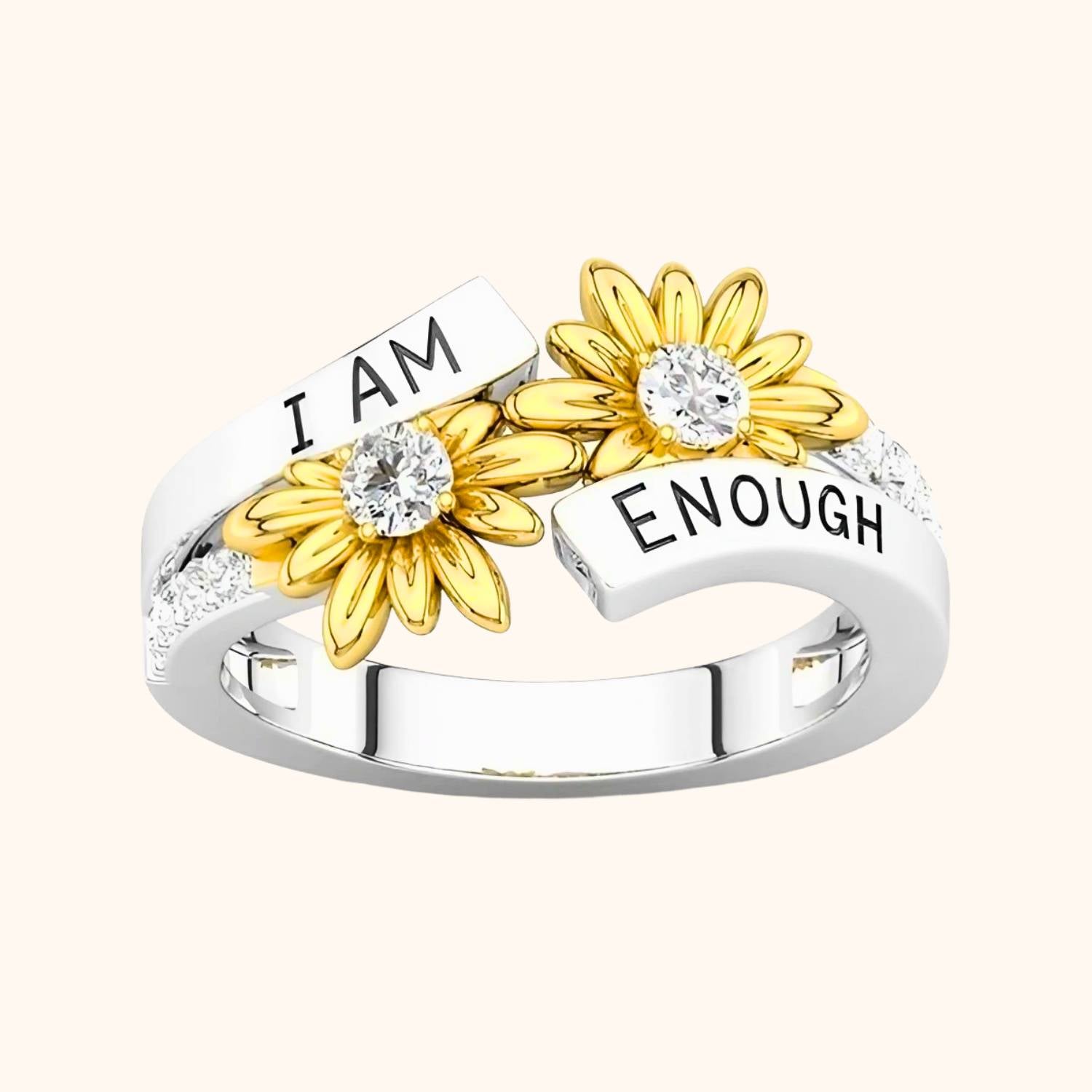 Bague la marguerite luxueuse