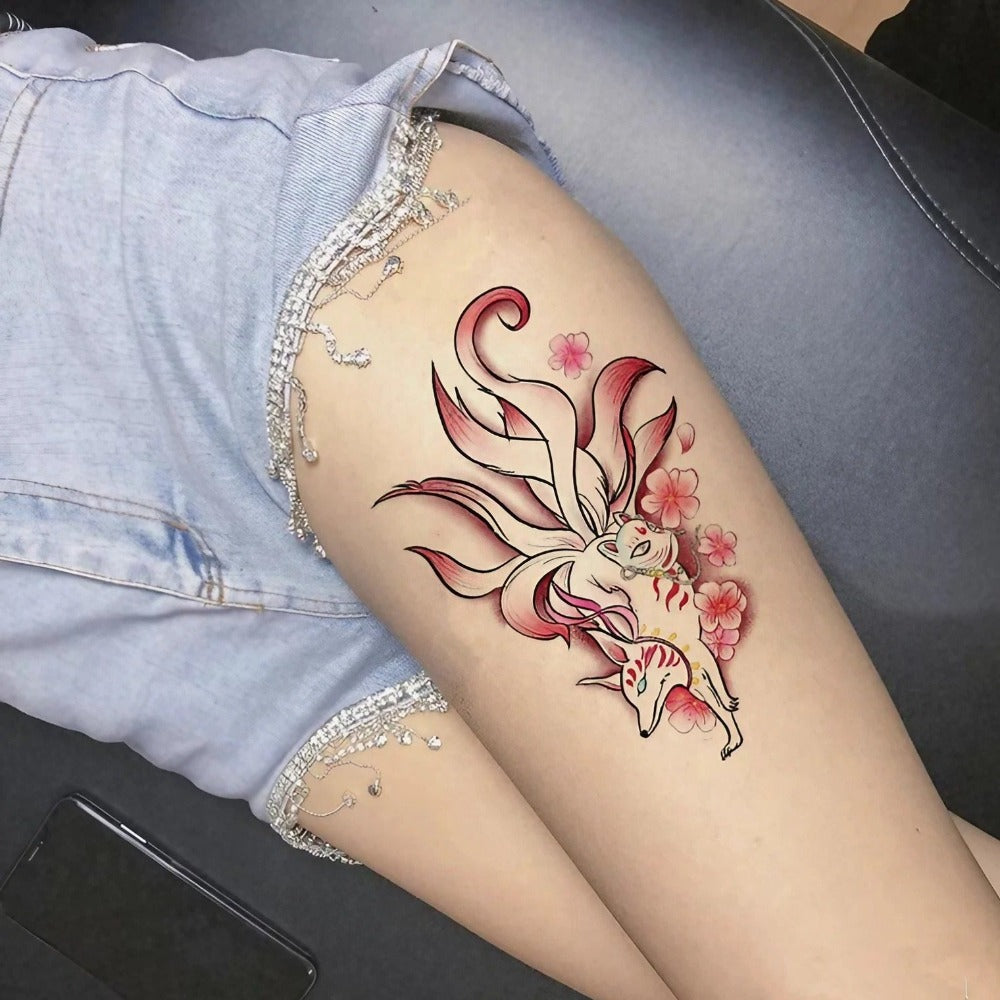 Tatouage kitsune