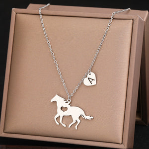 Pendentif cheval personnalisé - Le Petit Fermier