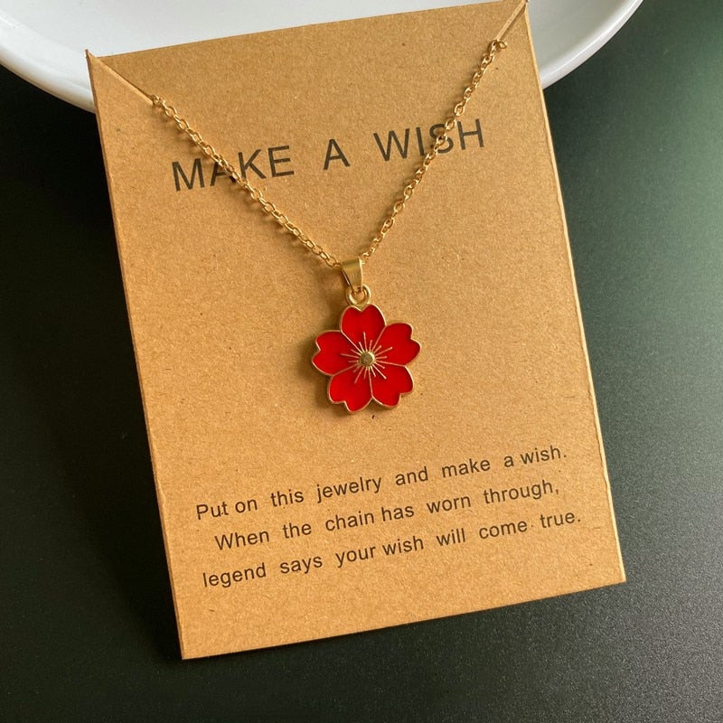 Collier fleur