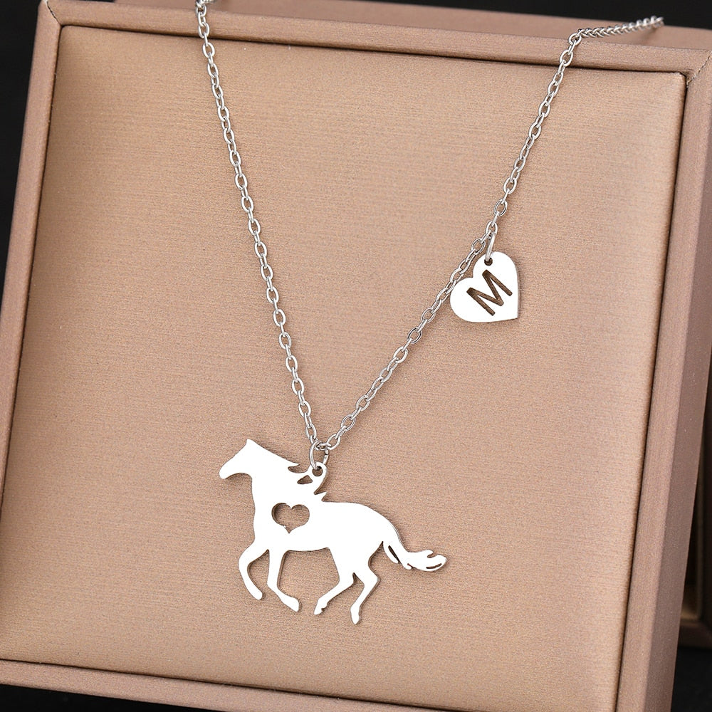 Pendentif cheval personnalisé - Le Petit Fermier