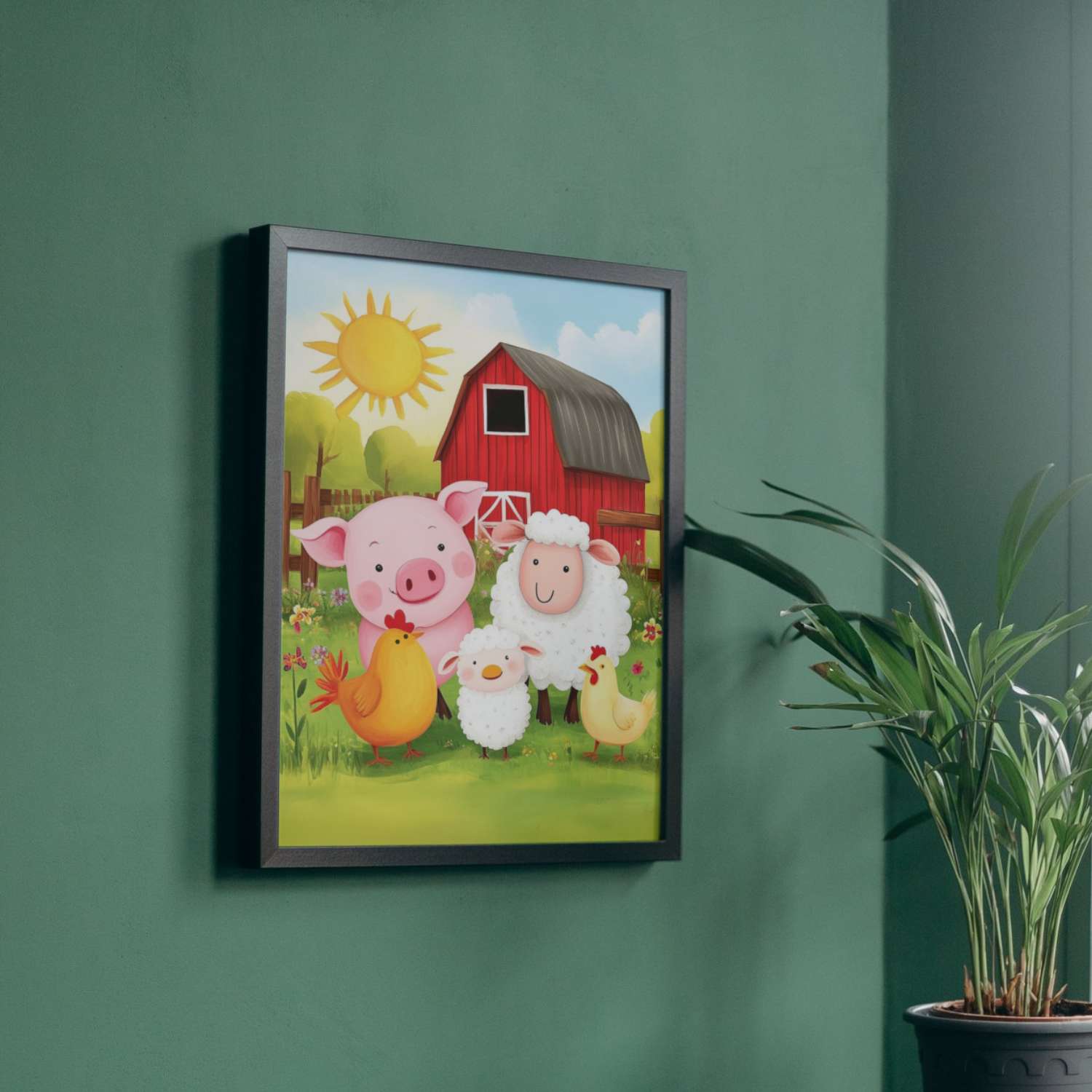 Tableau animaux rigolos ANIFUN