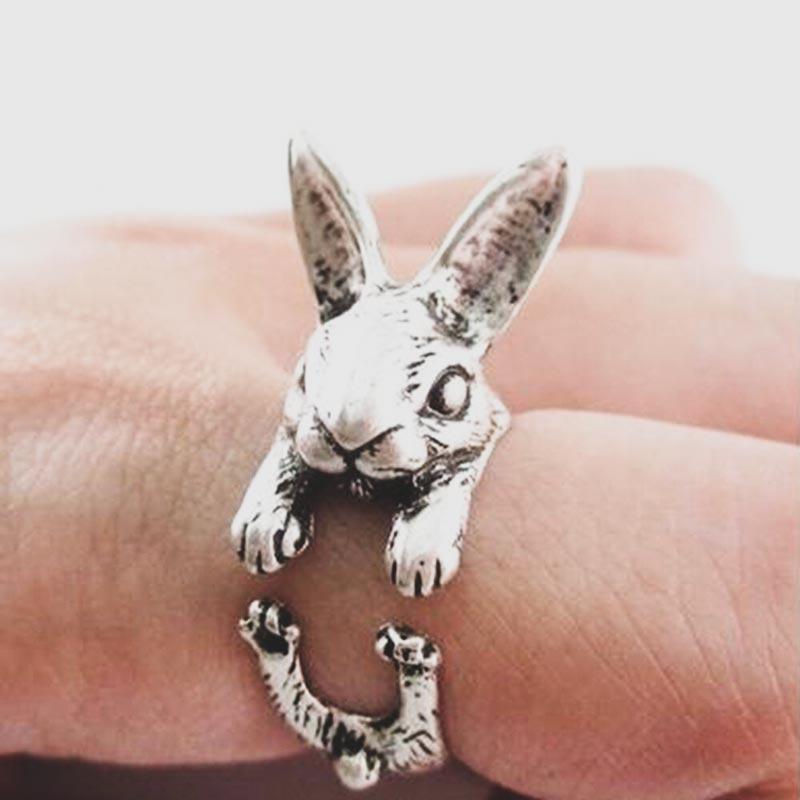 Bague antique lapin - Le Petit Fermier