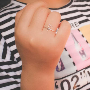 Bague chat aux oreilles roses - Le Petit Fermier