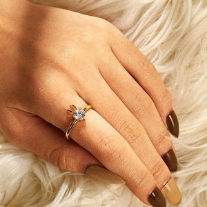 Bague dorée oreilles de lapin - Le Petit Fermier