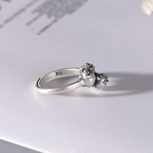 Bague en argent les 3 petits cochons - Le Petit Fermier