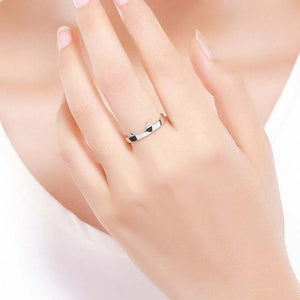 Bague en argent oreilles de chaton - Le Petit Fermier