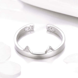Bague en argent oreilles de chaton - Le Petit Fermier
