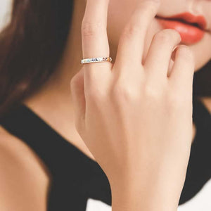 Bague en argent pattes de chat colorées - Le Petit Fermier