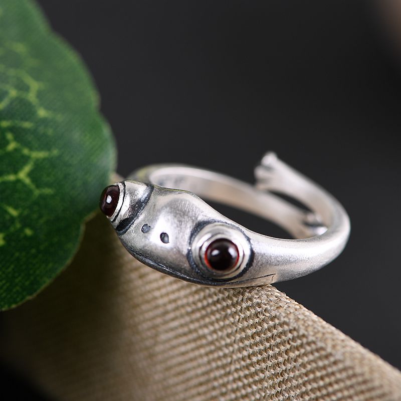 Bague grenouille drôle - Le Petit Fermier