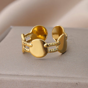 Bague la marguerite dorée - Le Petit Fermier