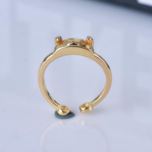 Bague le cochon doré - Le Petit Fermier