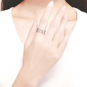 Bague les trois petits chats d'argent - Le Petit Fermier