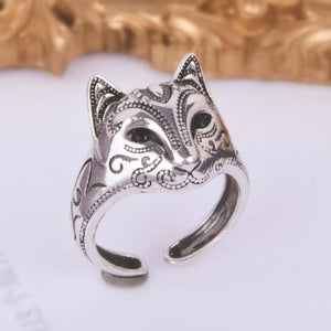 Bague masque de Kitsune - Le Petit Fermier