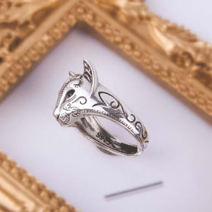 Bague masque de Kitsune - Le Petit Fermier