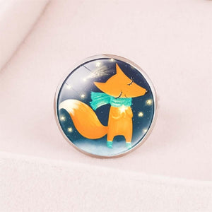 Bague renard dessin animé - Le Petit Fermier