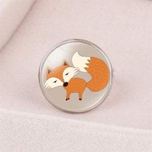 Bague renard dessin animé - Le Petit Fermier
