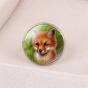 Bague renard dessin animé - Le Petit Fermier