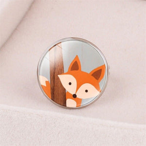 Bague renard dessin animé - Le Petit Fermier