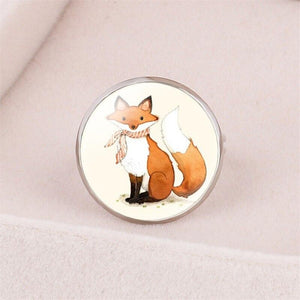 Bague renard dessin animé - Le Petit Fermier