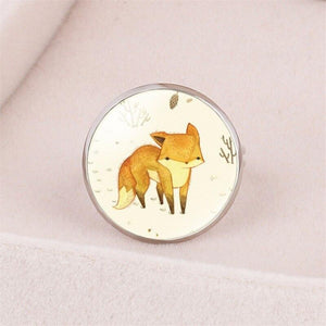 Bague renard dessin animé - Le Petit Fermier